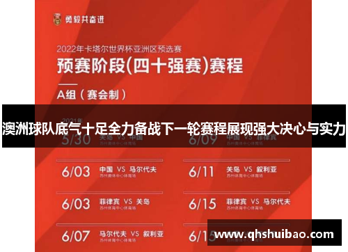 澳洲球队底气十足全力备战下一轮赛程展现强大决心与实力 澳洲球队底气十足全力备战下一轮赛程展现强大决心与实力